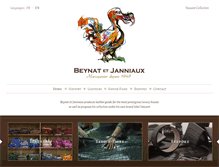 Tablet Screenshot of beynatjanniaux.com